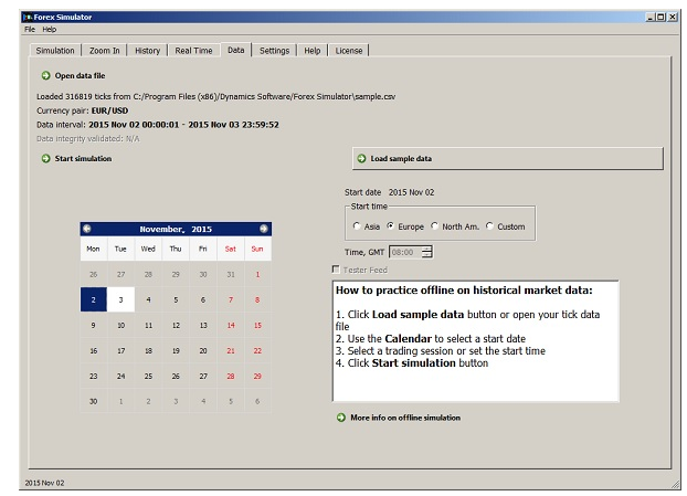 sample accounting for forex